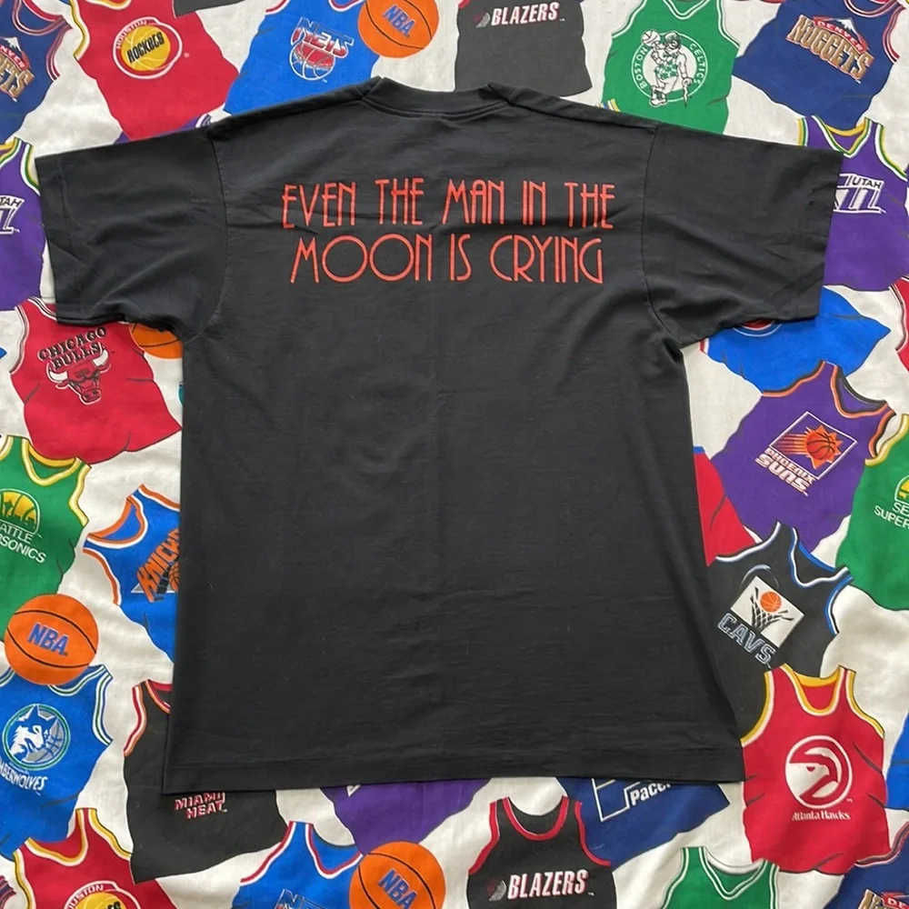 Vintage 1993 Single Stitch Mark Collie Double Sided Band T - Picture 2 of 5